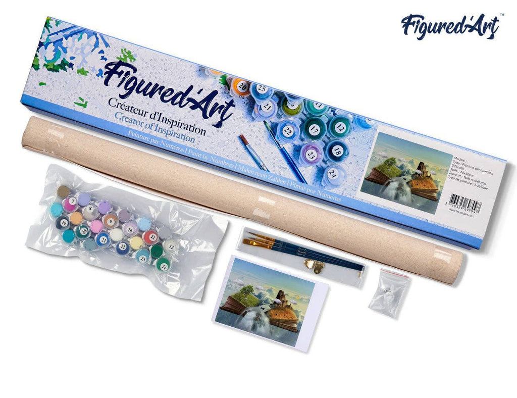 Figured'Art - Paint by numbers - Landscape book