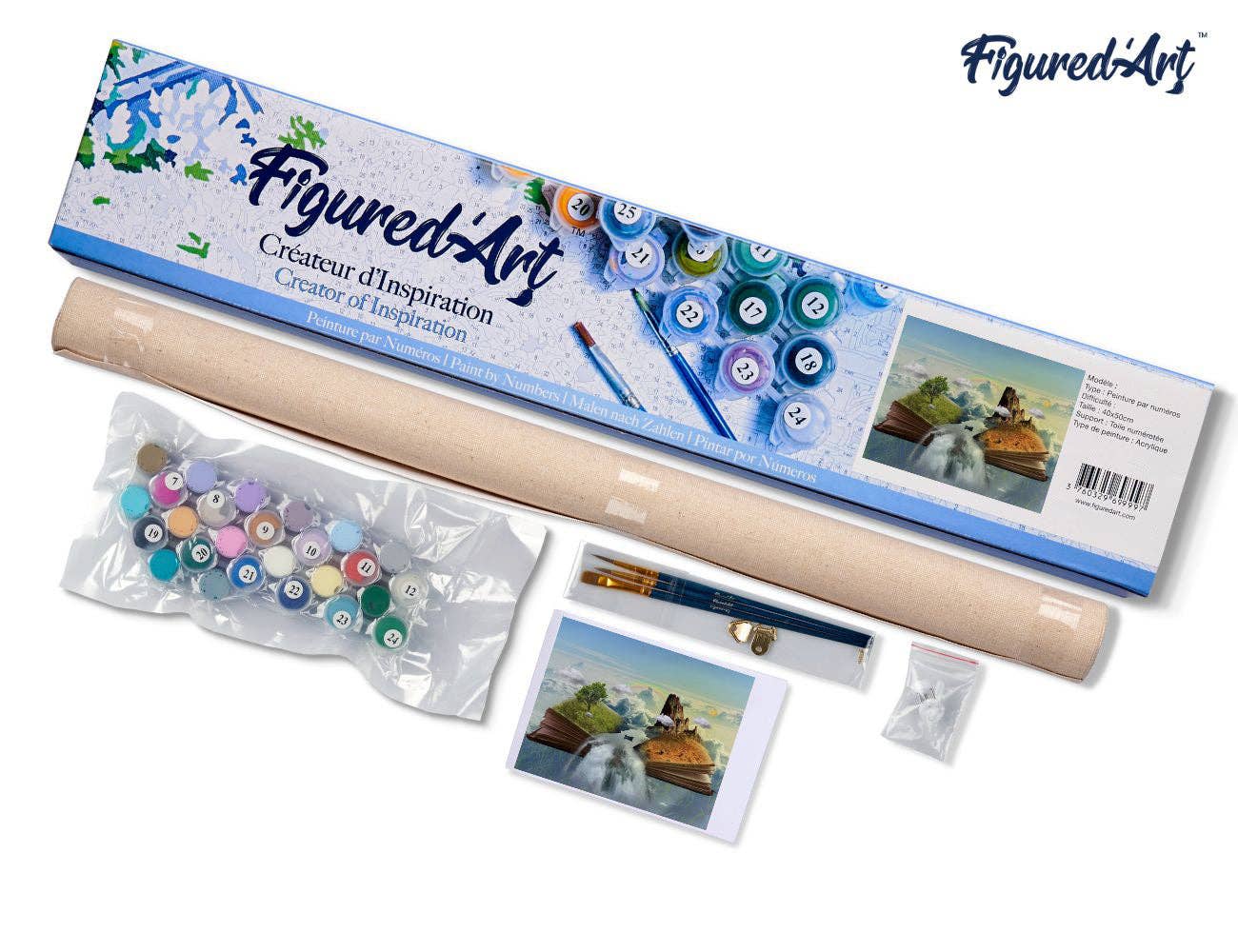 Figured'Art - Paint by numbers - Landscape book