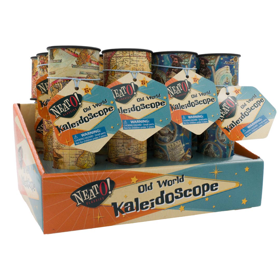 Toysmith - Neato! Old World Kaleidoscope- Retro Classic, vintage toys