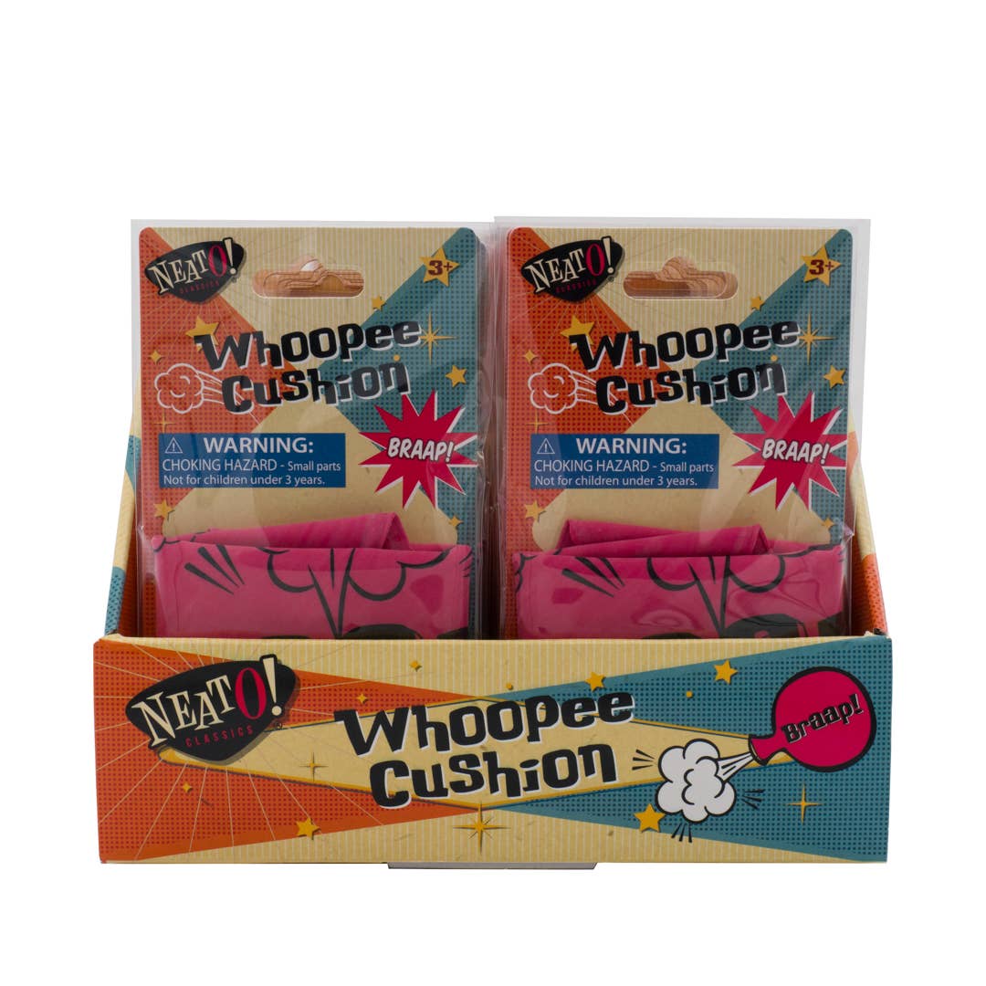 Toysmith - Neato! Whoopee Cushion- Gag gift, Retro Classic, vintage toy