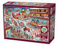 Outset Games and Cobble Hill Puzzles - Santa's Parade 2000pc puzzle