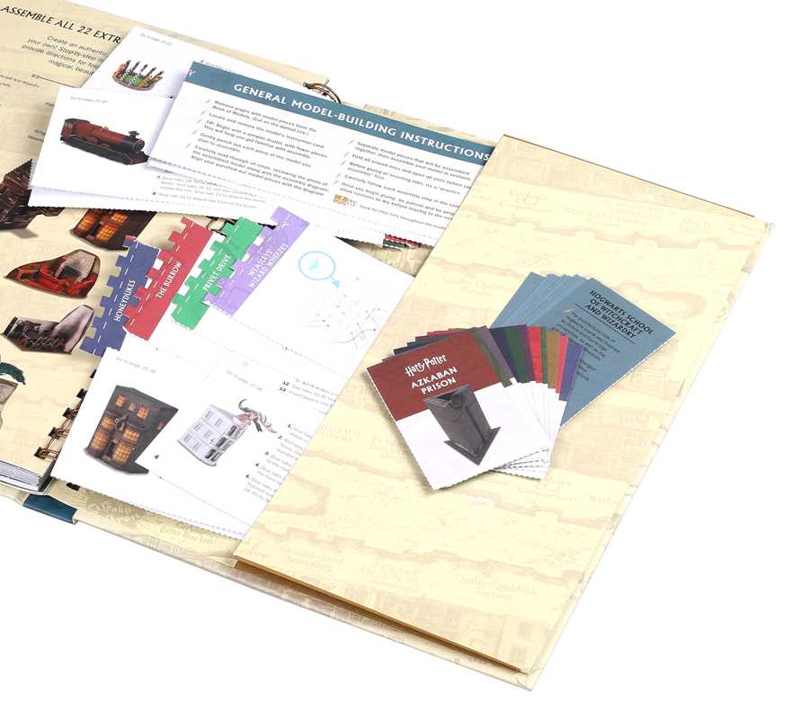 Simon & Schuster - Harry Potter Paper Models by Moira Squier