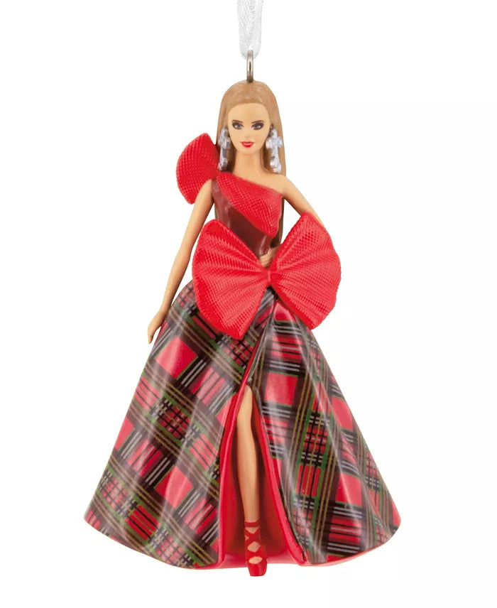 Mattel Holiday Barbie 2024 Christmas Ornament