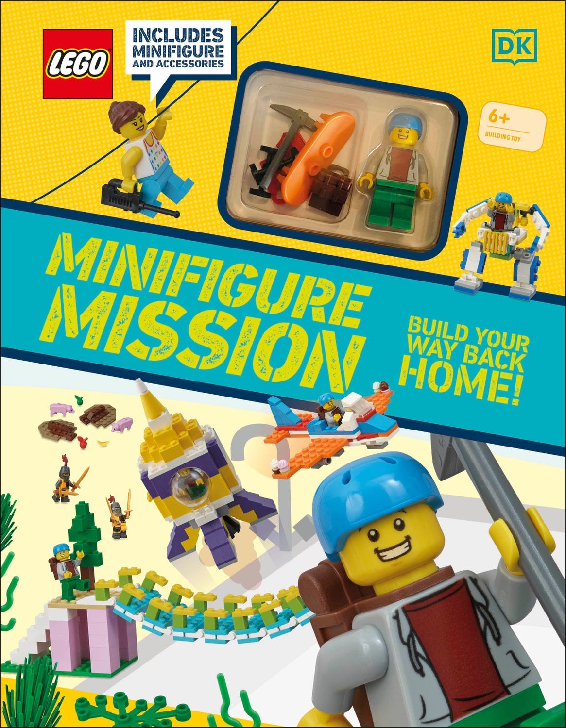 Lego Minifigure mission Build your way back Home!