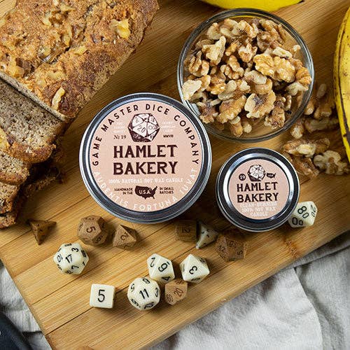 Game Master Dice - Hamlet Bakery Gaming Candle