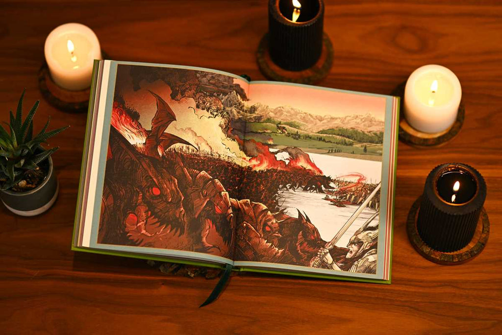 Simon & Schuster - Atlas of Tolkien Deluxe Edition by David Day