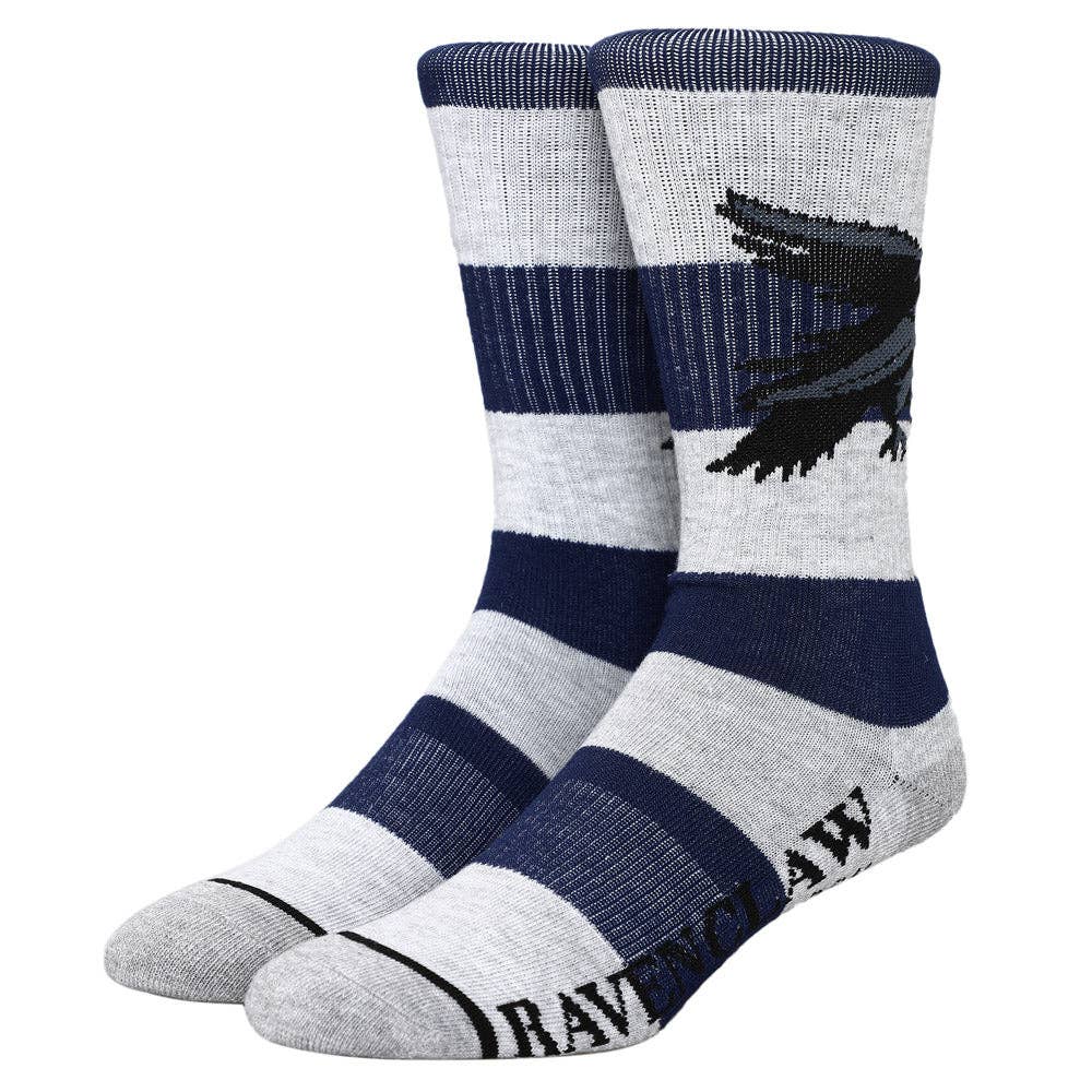 Bioworld Merchandising - Harry Potter Ravenclaw Rugby Stripe Crew Socks