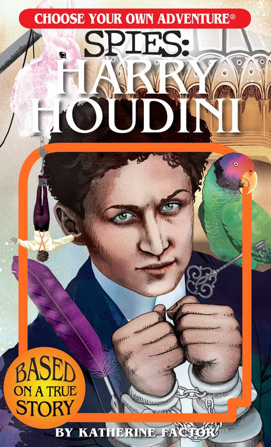 CYOA SPIES: Harry Houdini, Children's Book