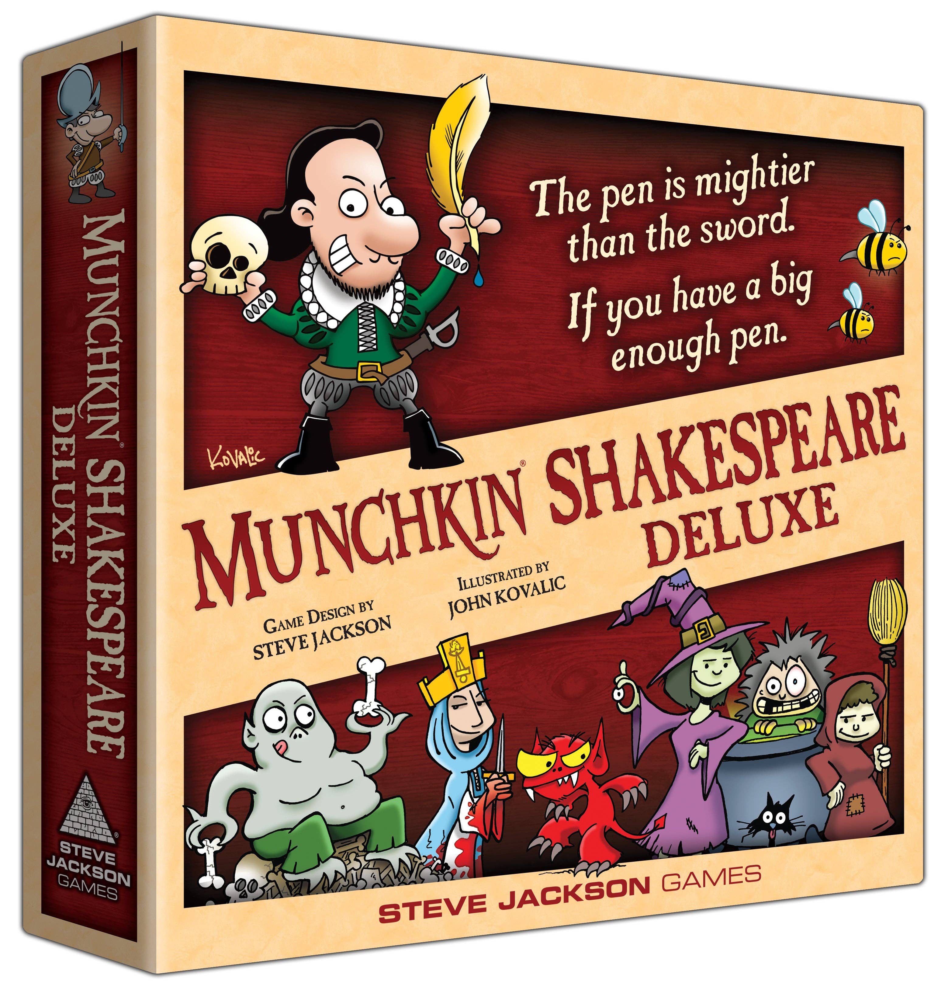 Steve Jackson Games - Munchkin Shakespeare Deluxe