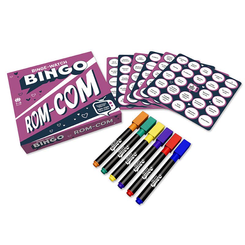 Insight Editions - #1 Pop Culture Publisher - Binge-Watch Bingo: Rom-Coms (NEW!)