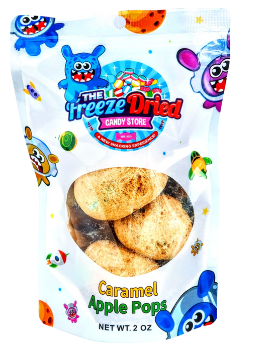 The Freeze Dried Candy Store - Freeze Dried Caramel Apple Pops