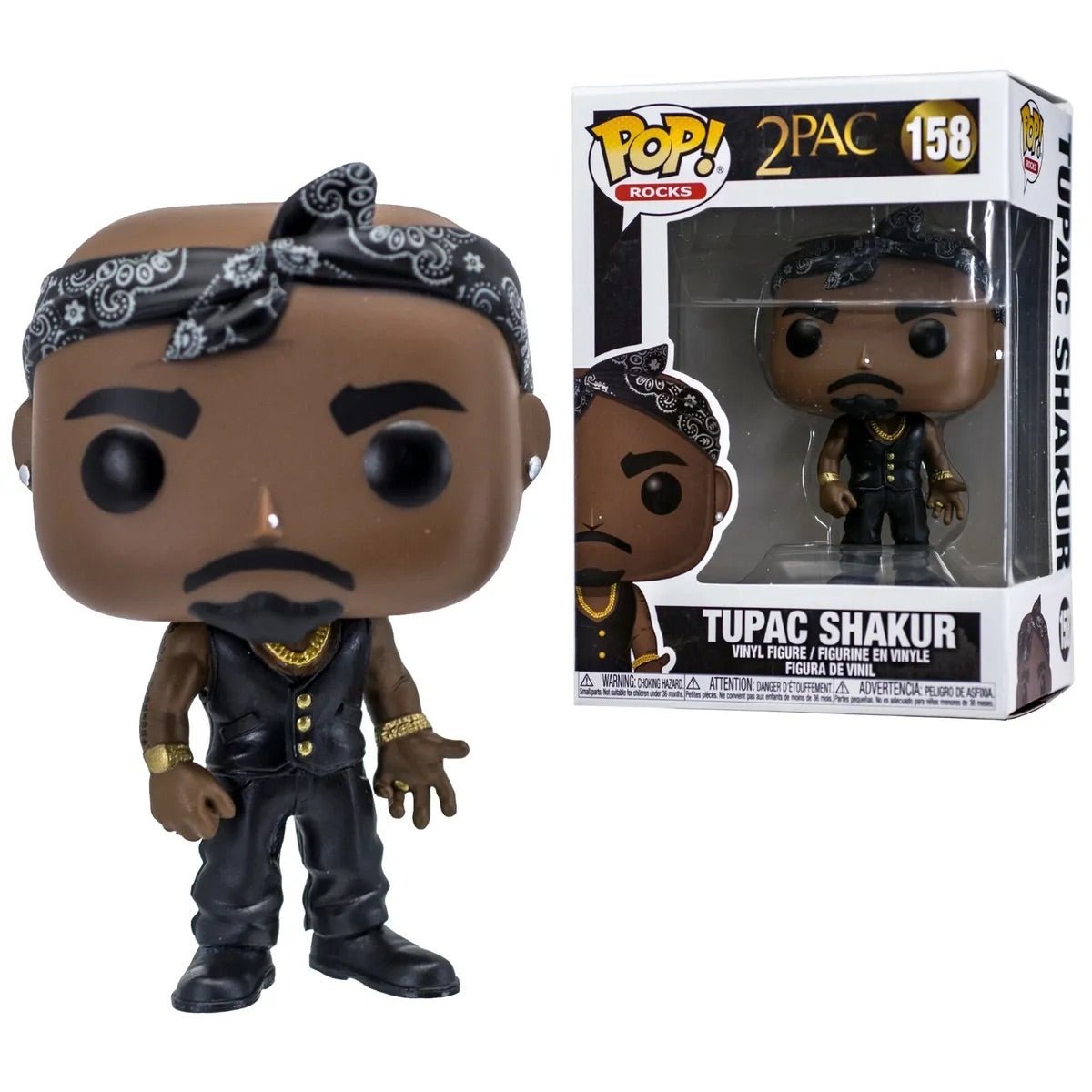 2Pac Tupac Shakur Funko Pop! Vinyl Figure #158 - #shop_name EE DistributionFunko Pop