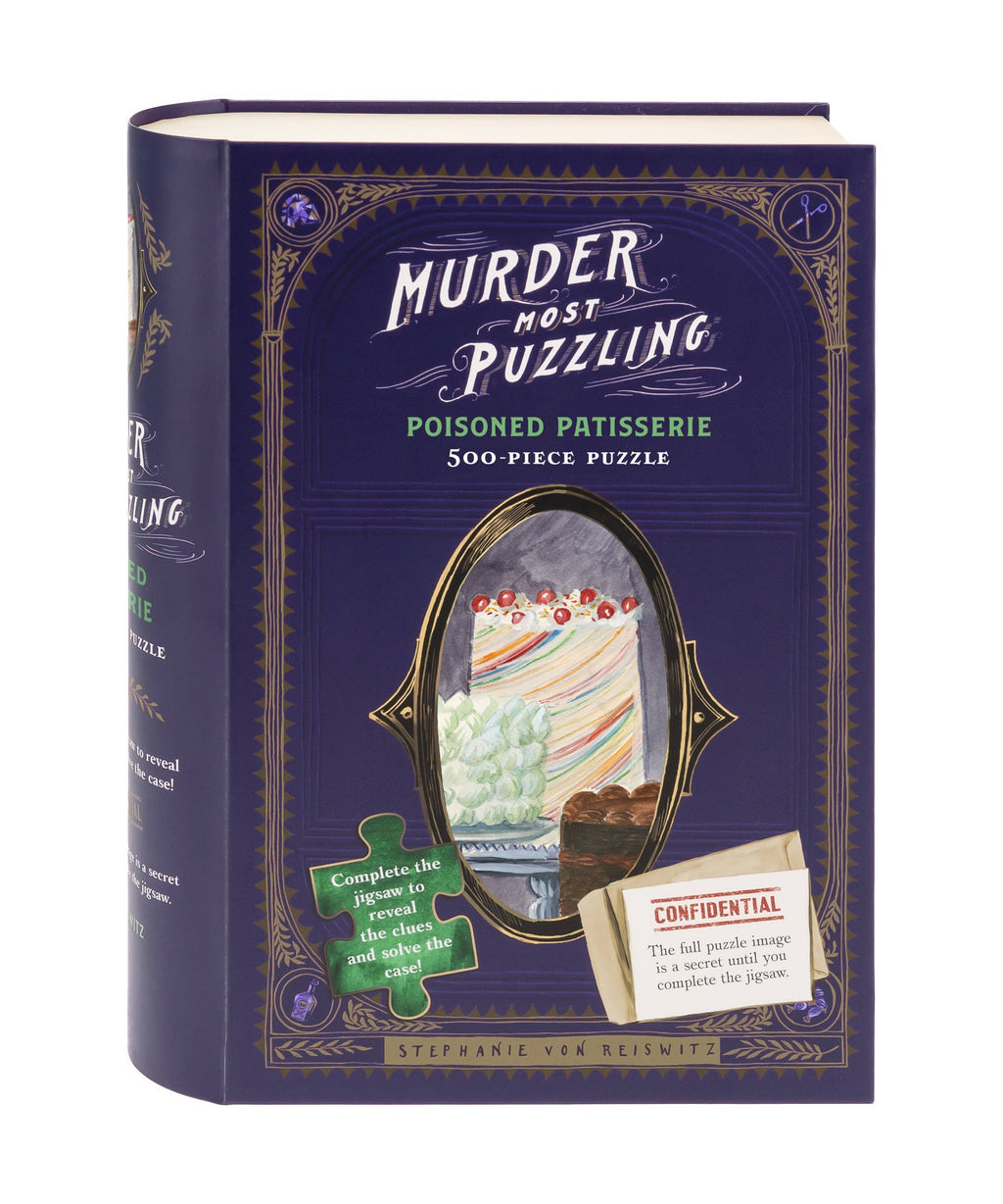 Chronicle Books - Murder Most Puzzling: Poisoned Patisserie 500-Piece Puzzle