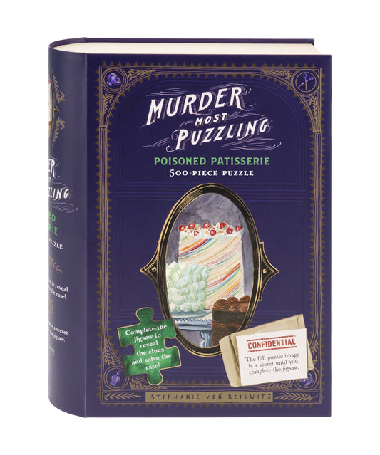 Chronicle Books - Murder Most Puzzling: Poisoned Patisserie 500-Piece Puzzle