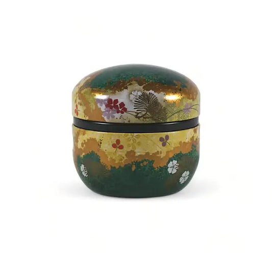 Urban Tokyo - Tea Leaves Container 3.5 FL Oz Floral Design