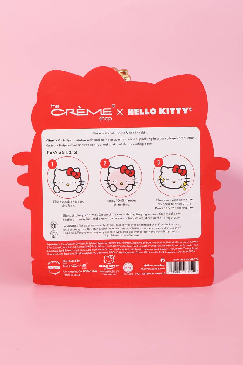 Brillian C Boost Hello Kitty Essence Sheet Mask: ASSORTED