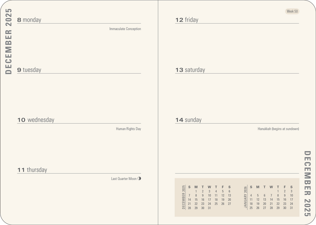 Peter Pauper Press - 2026 Mushrooms Weekly Planner