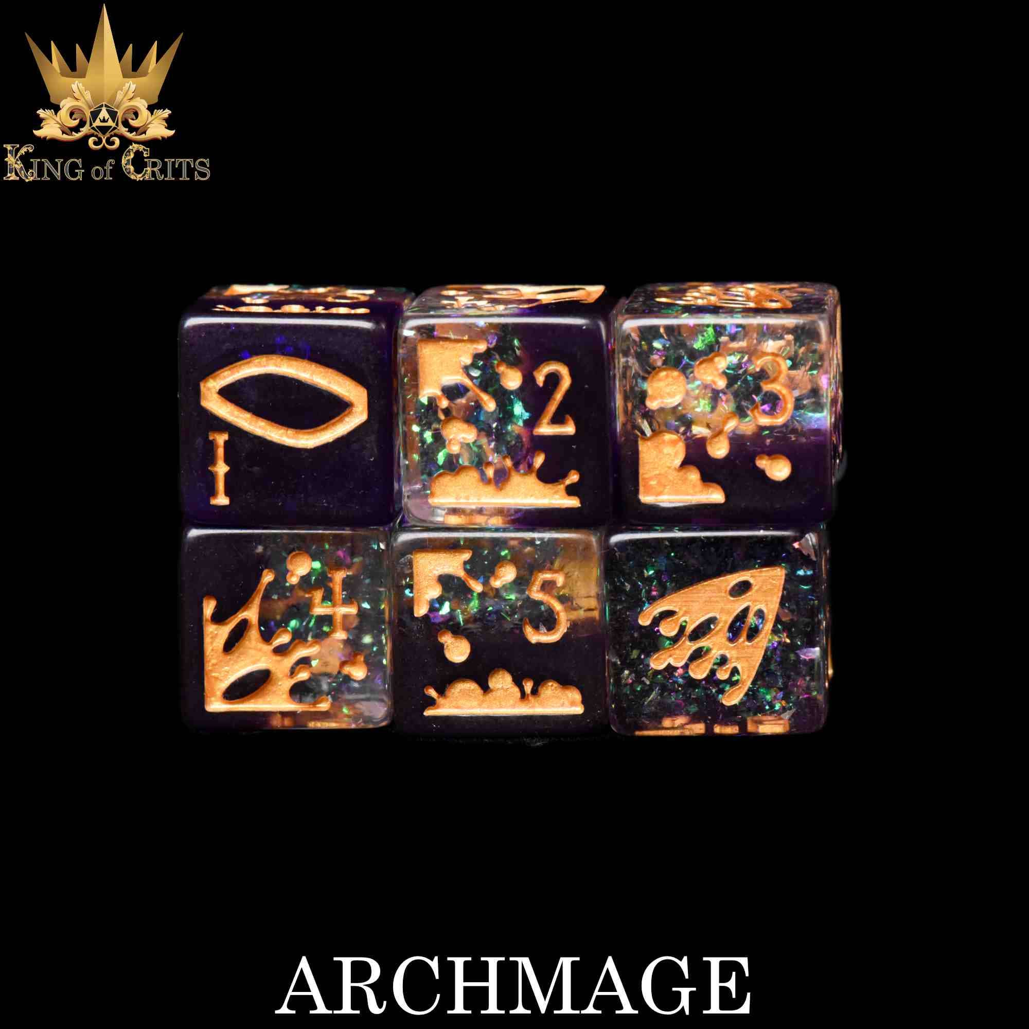 DNDDICE.COM - Archmage - 11 Dice Set