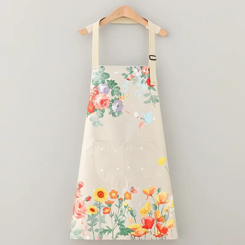 Painting Apron - Butterflies & Flowers