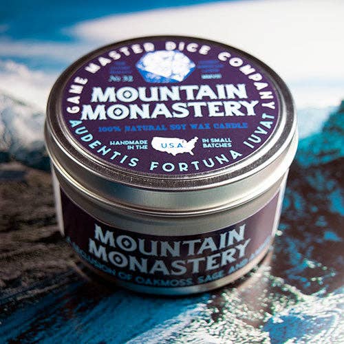 Game Master Dice - Mountain Monastery Gaming Candle