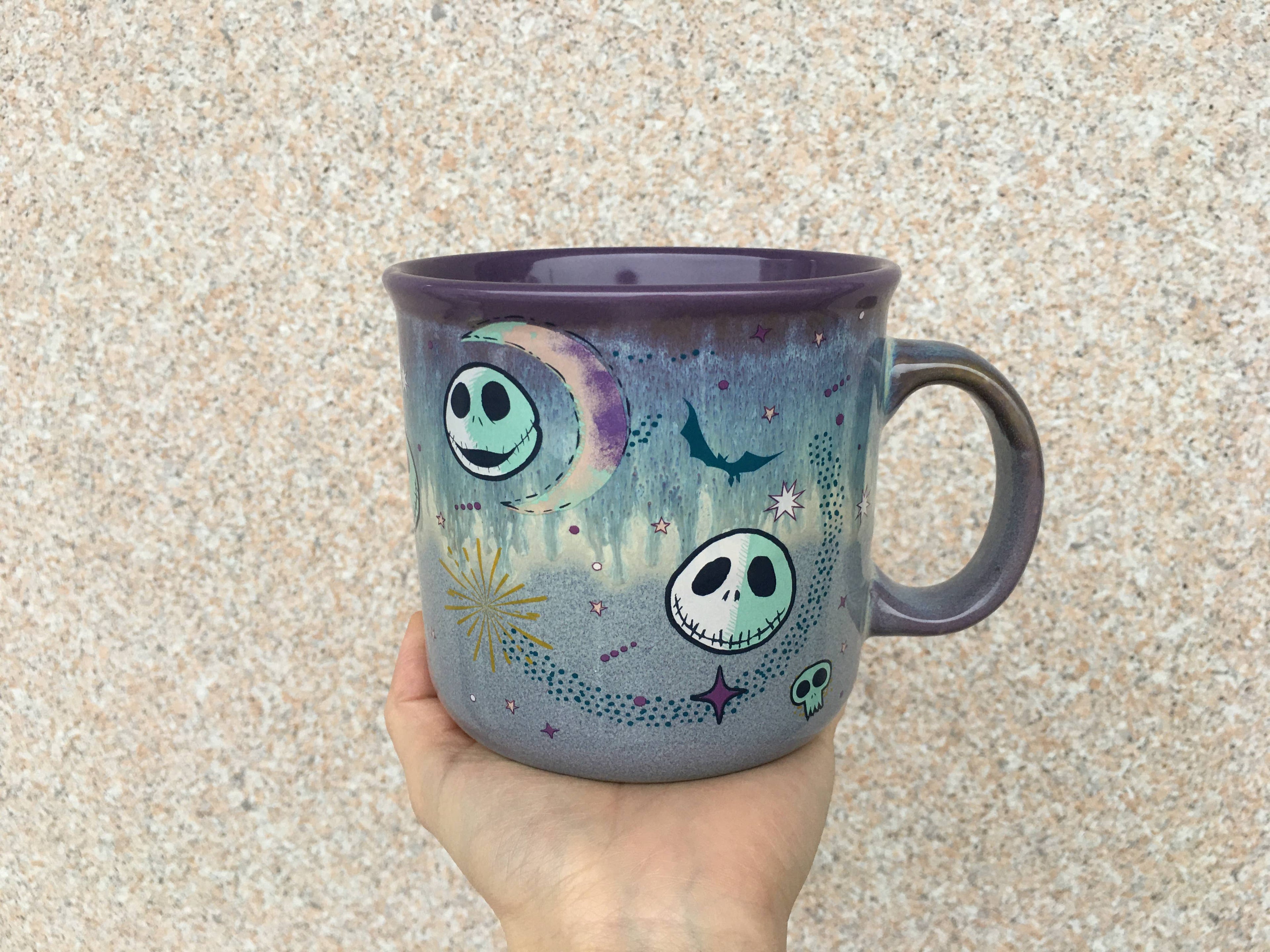 Silver Buffalo - Nightmare Before Christmas Reactive 20oz Ceramic Camper Mug
