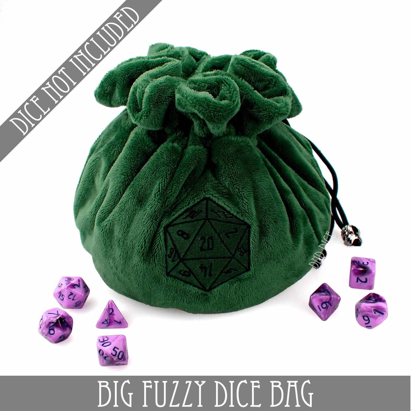 DNDDICE.COM - Big Fuzzy Dice Bag - 6 Colors