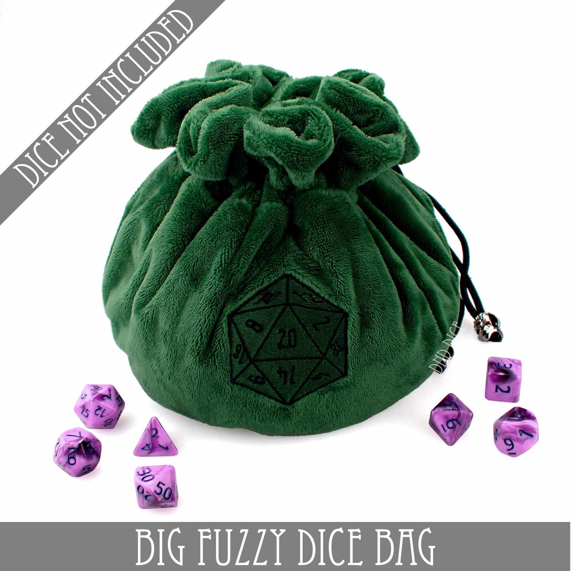 DNDDICE.COM - Big Fuzzy Dice Bag - 6 Colors