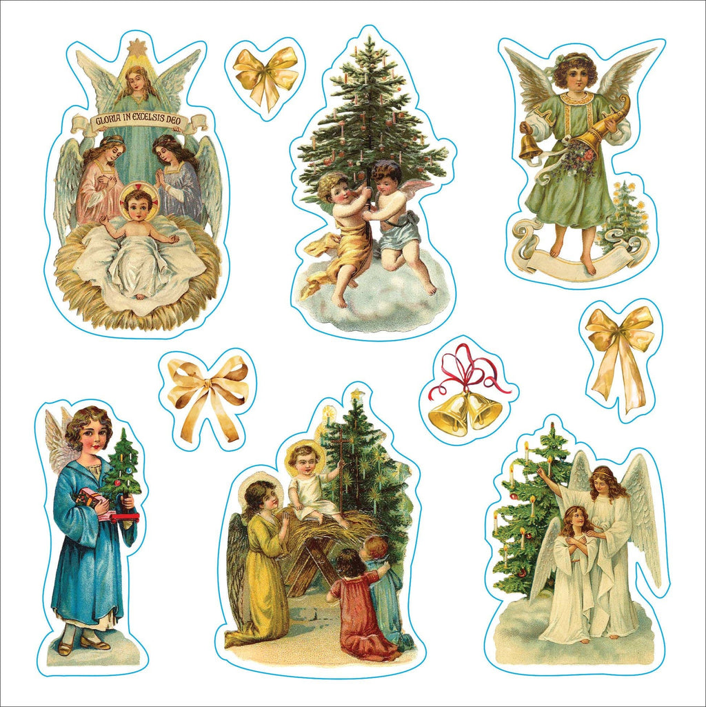 Peter Pauper Press - Merry & Bright Christmas! A Festive Sticker Book
