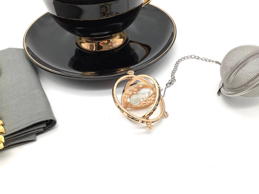 All Little Cute Things - Tea Ball Infuser Hermione Granger Spinning Time Turner
