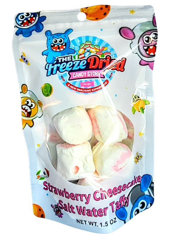 The Freeze Dried Candy Store - Strawberry Cheesecake Salt Water Taffy