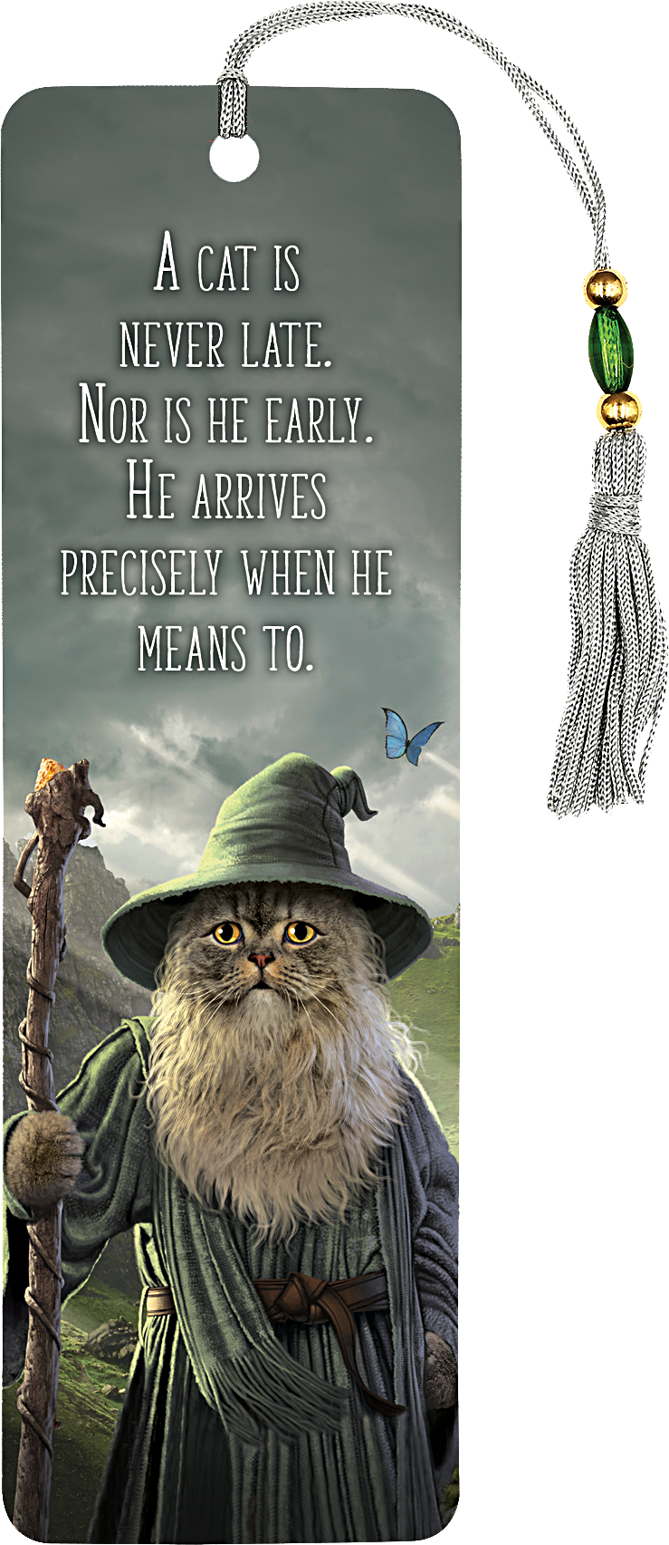 Peter Pauper Press - Catdalf Beaded Bookmark