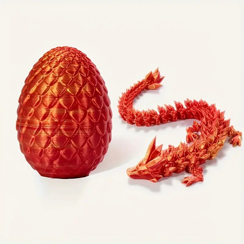 3D Print Dragon & Egg - #shop_name TMEarrings