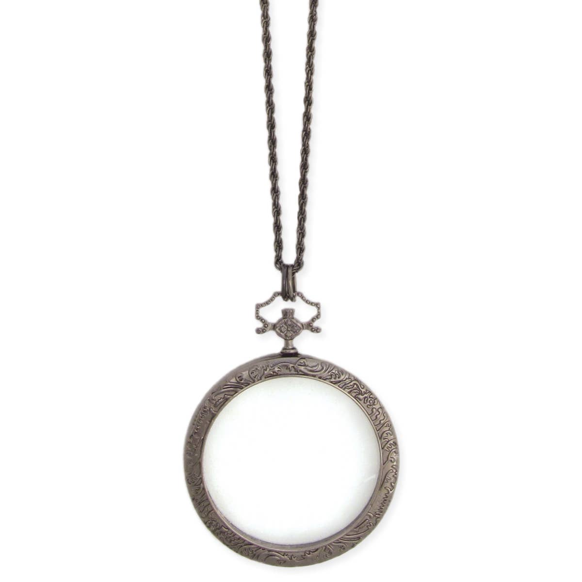 ZAD - Fashion Inspector Vintage Magnifying Glass Necklace