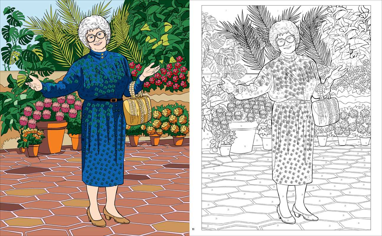 Simon & Schuster - Golden Girls Color-by-Number by Editors of Thunder Bay Press