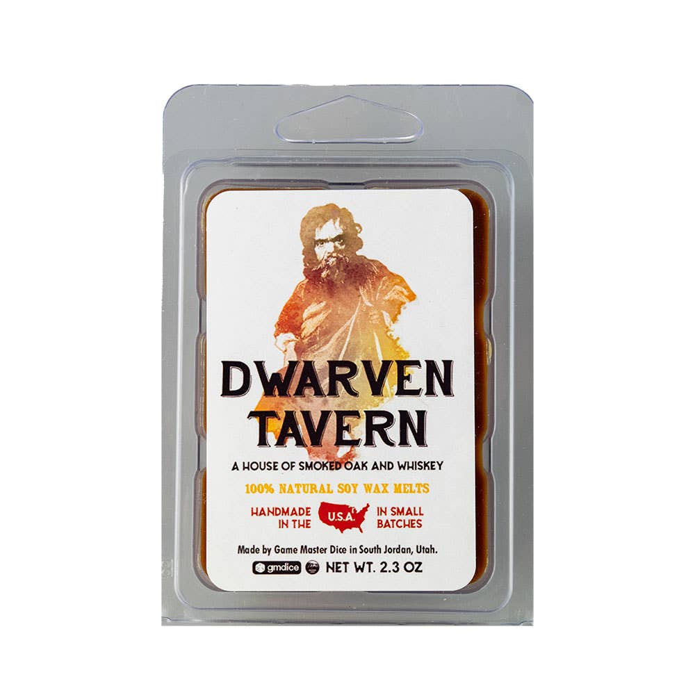 Game Master Dice - Dwarven Tavern Gaming Candle