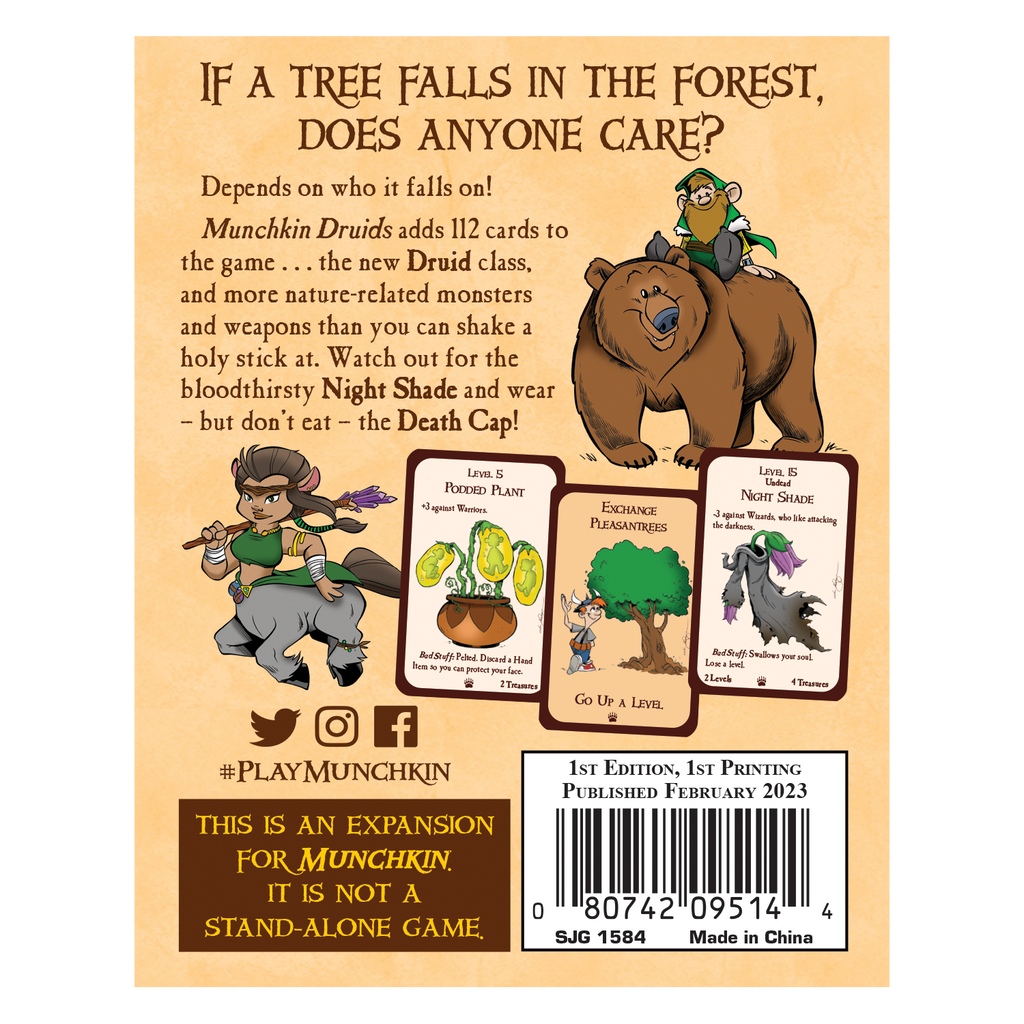Steve Jackson Games - Munchkin Druids