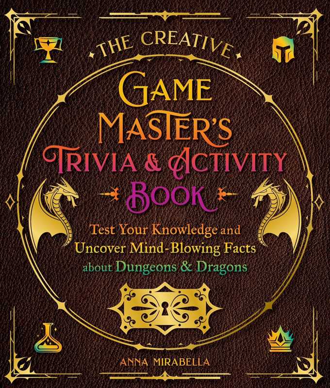 Simon & Schuster - Creative Game Master's Trivia & Activity Book by Anna Mirabella