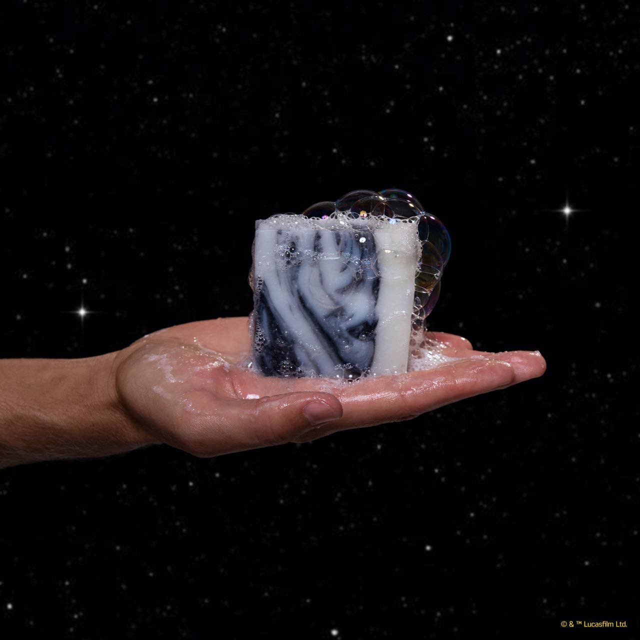 KITSCH - Star Wars™ & Kitsch Shea Butter Moisturizing Solid Body Wash - Stormtrooper Swirl