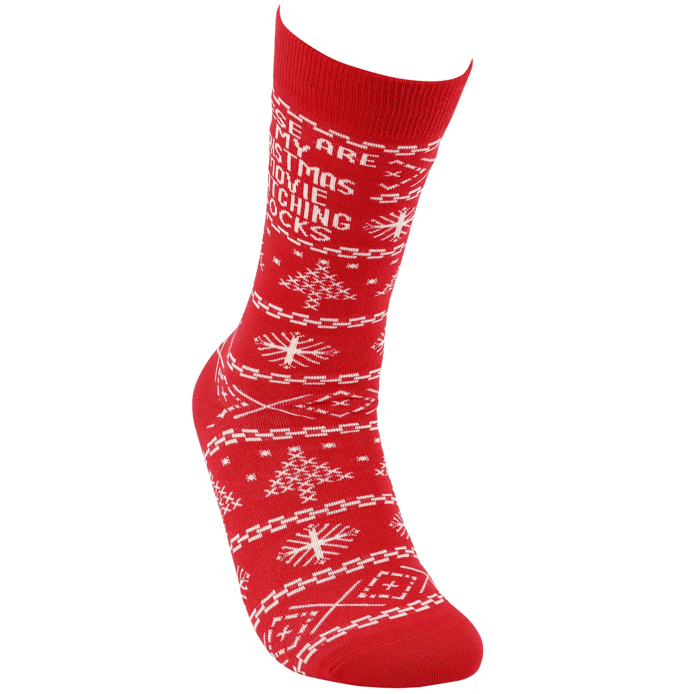Primitives by Kathy - These Are My Christmas Movie Socks