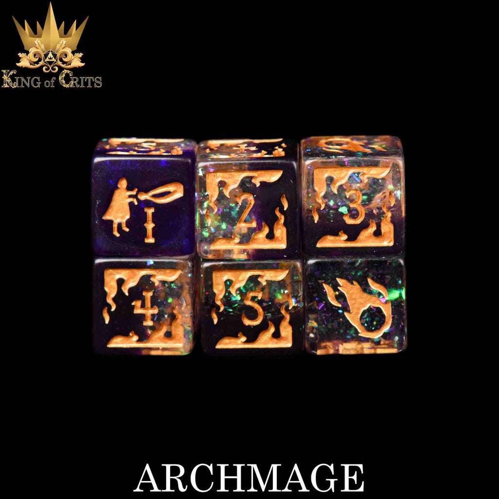 DNDDICE.COM - Archmage - 11 Dice Set