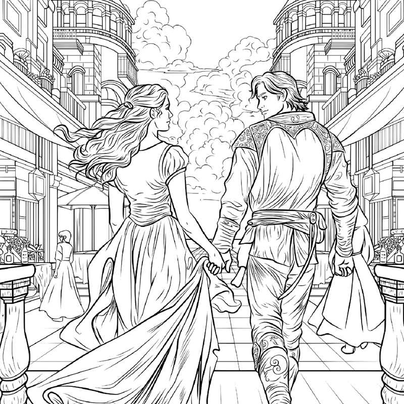 Simon & Schuster - Romantasy Coloring Book by Daniela Liberona