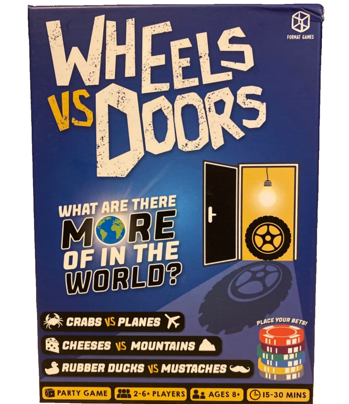 WHEELS VS. DOORS What are there more of in the world?