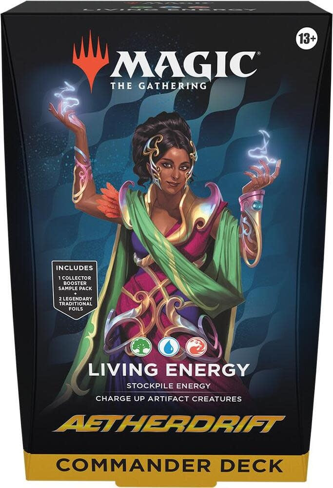 Magic The Gathering CCG: AETHERDRIFT commander decks