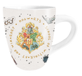 Silver Buffalo - Harry Potter Crest Vintage 25Oz Jumbo Curved Ceramic Mug