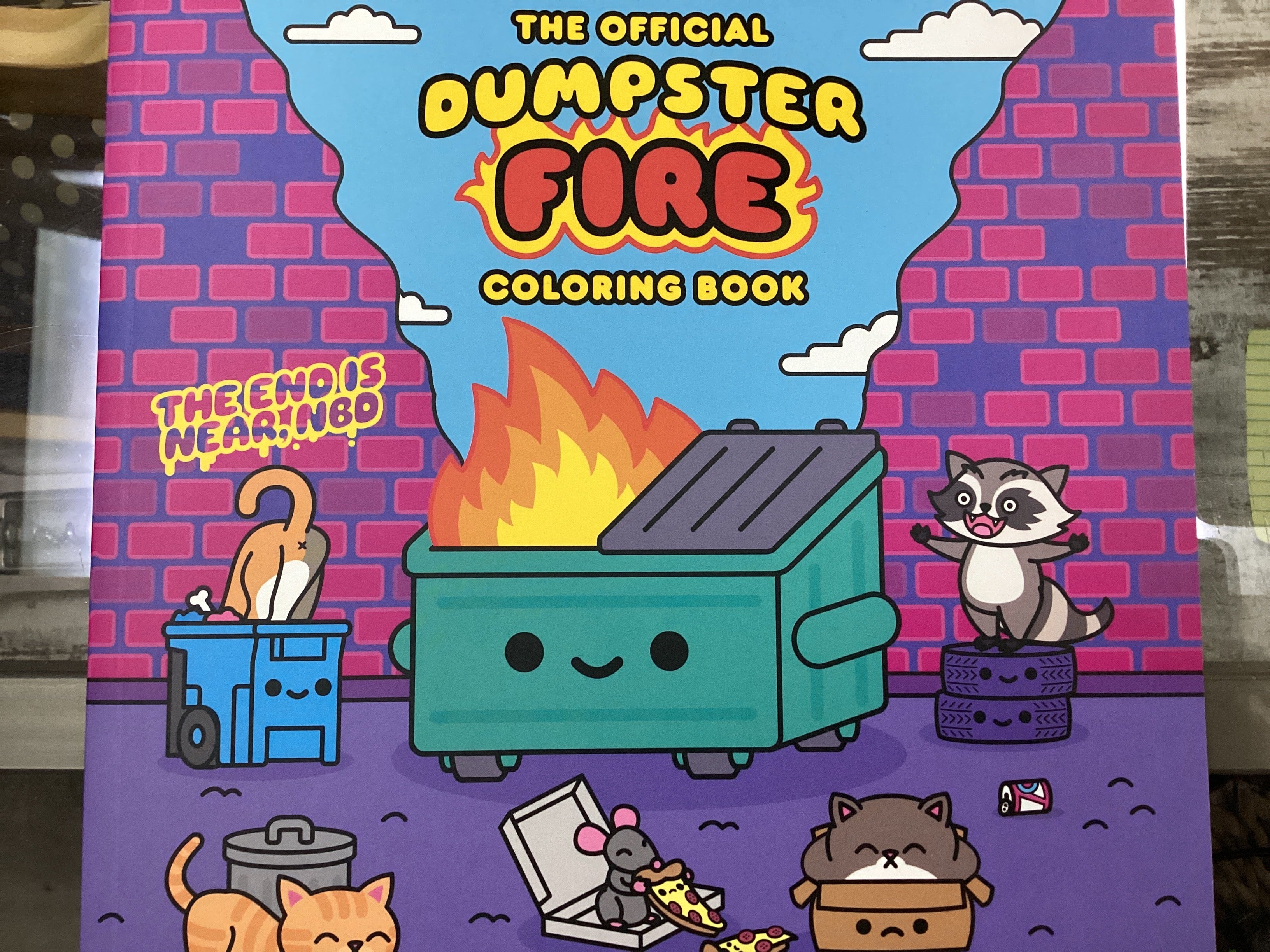 The Official Dumpster Fire Coloring Book