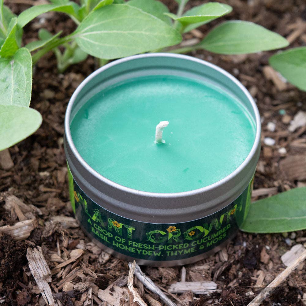 Game Master Dice - Plant Growth Gaming Candle