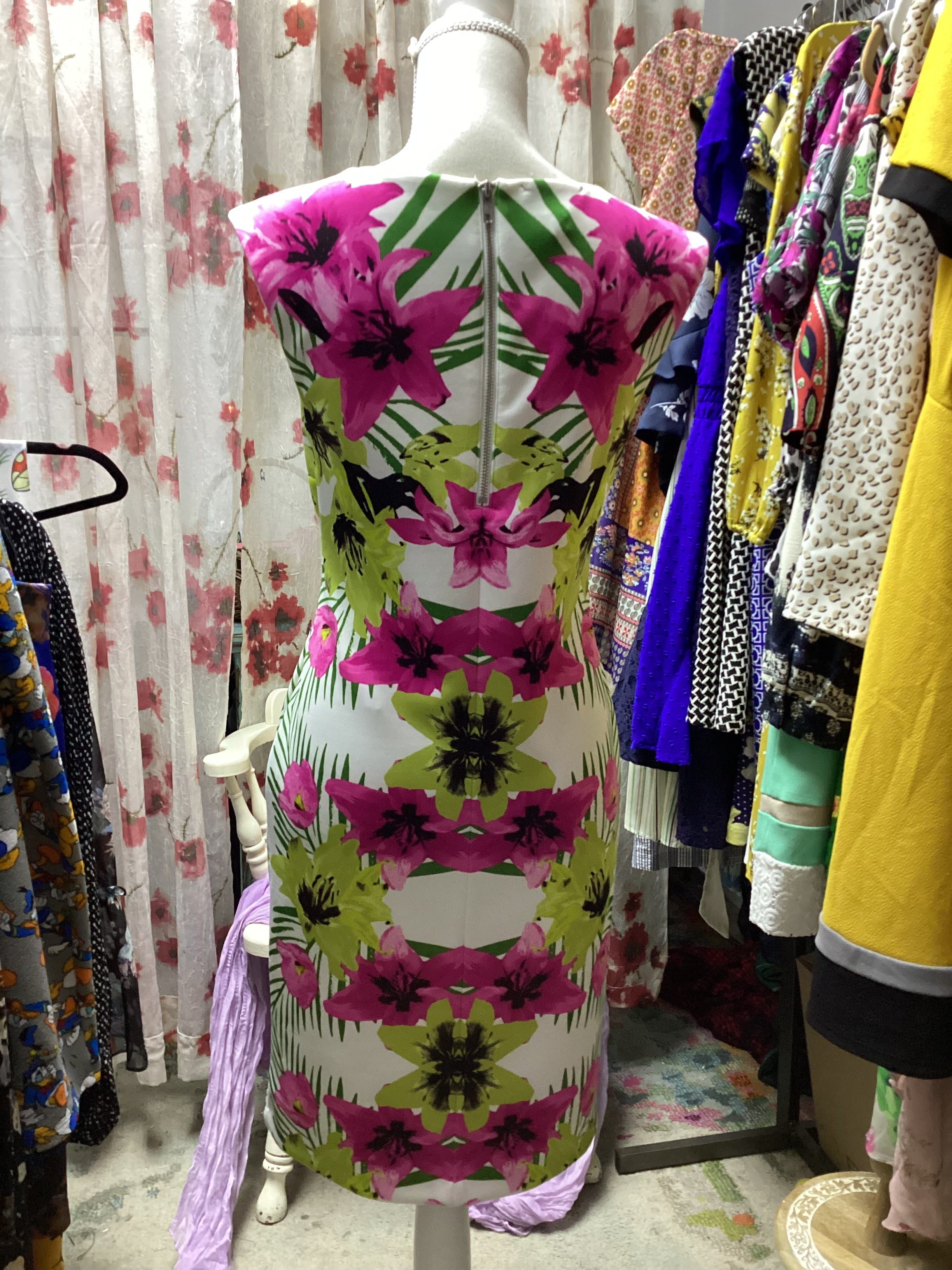 I.N.C International concepts : floral multicolored Dress Size Medium