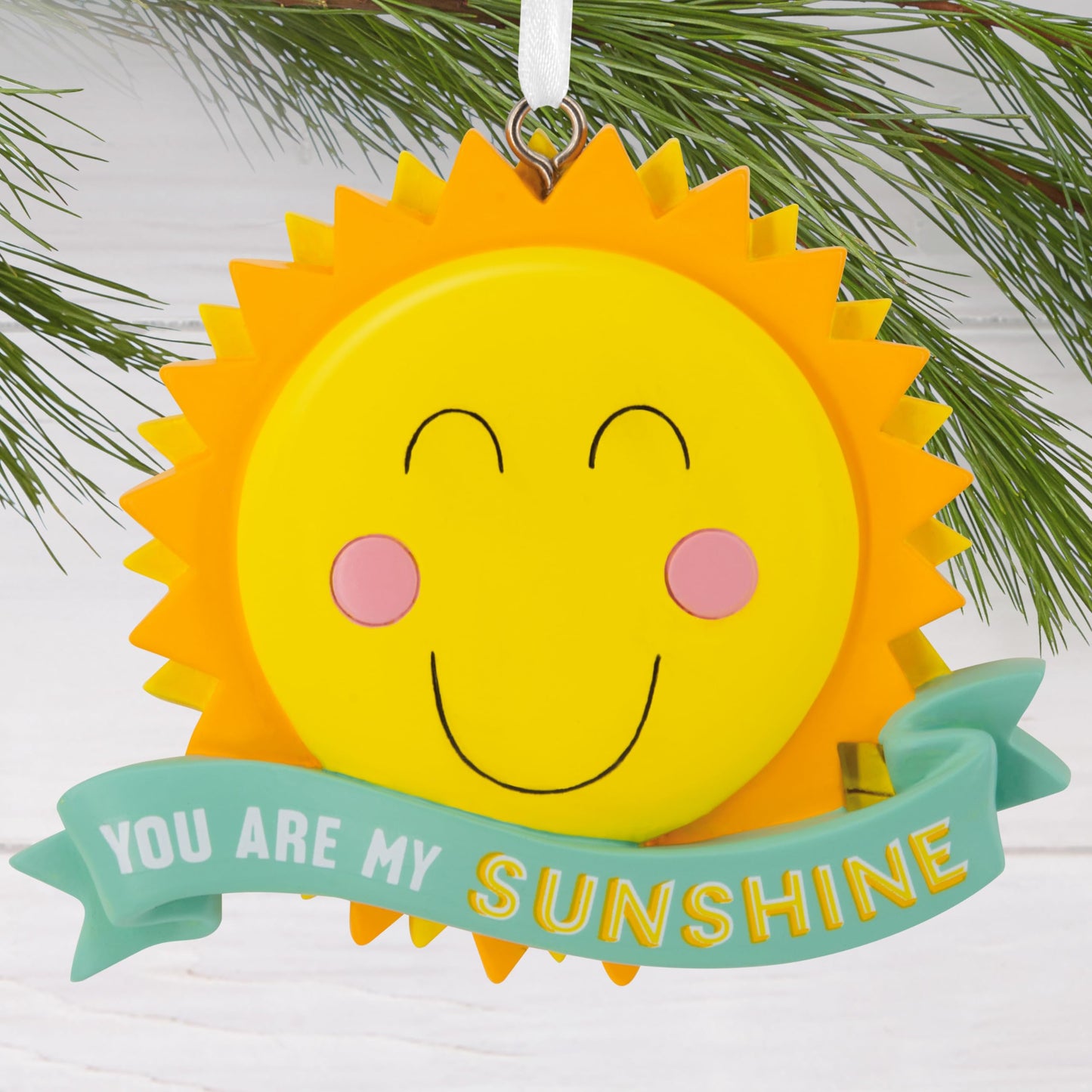 Hallmark ornaments you are my sunshine