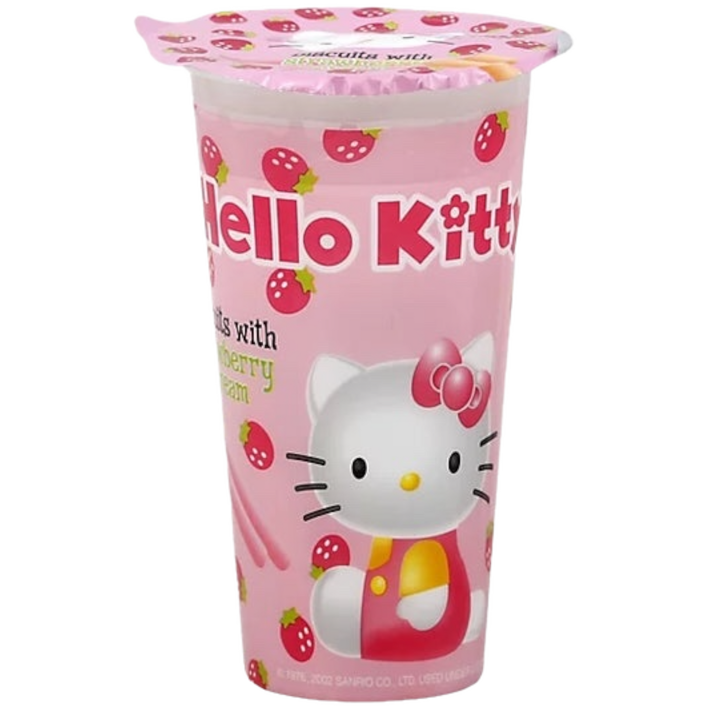 Hello Kitty Strawberry Cream Dip Sticks