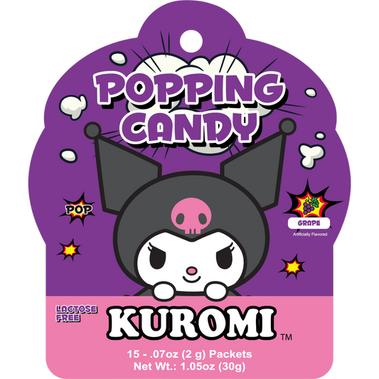 Cow Crack Wholesale - Sanrio Kuromi Grape Popping Candy